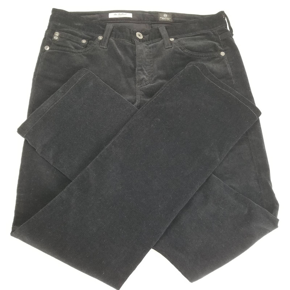 Ag Adriano Goldschmied Black Women's Boot Cut Jeans